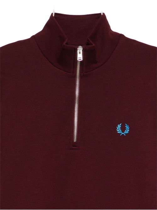 Felpa uomo mezza zip FRED PERRY | M3574Z63